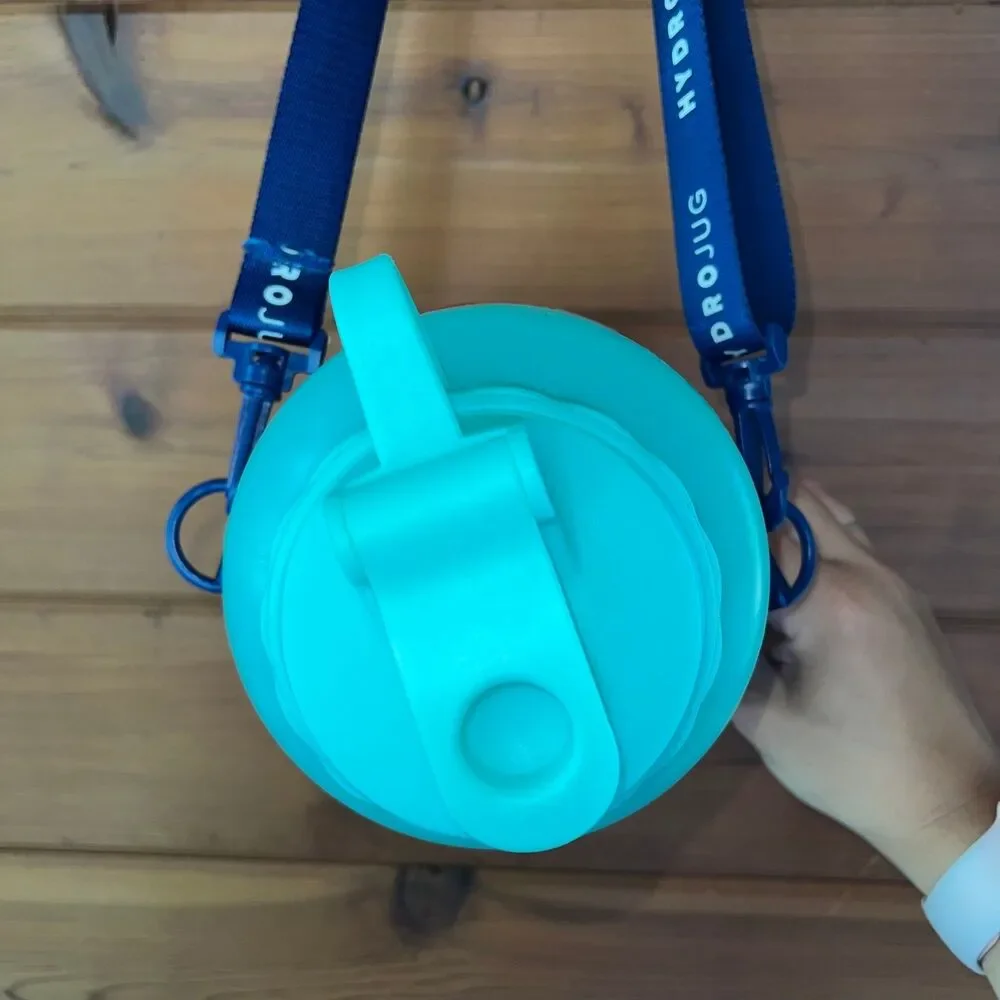 New Teal Hydrojug and Blue Floral Sleeve and Strap
